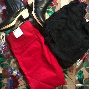 Old Navy High Rise Super Skinny Pixie Pants